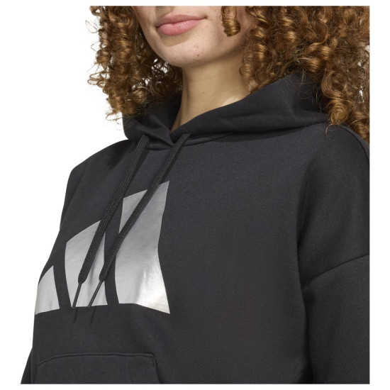 Adidas Γυναικείο φούτερ Holiday Metallic Graphic Hoodie